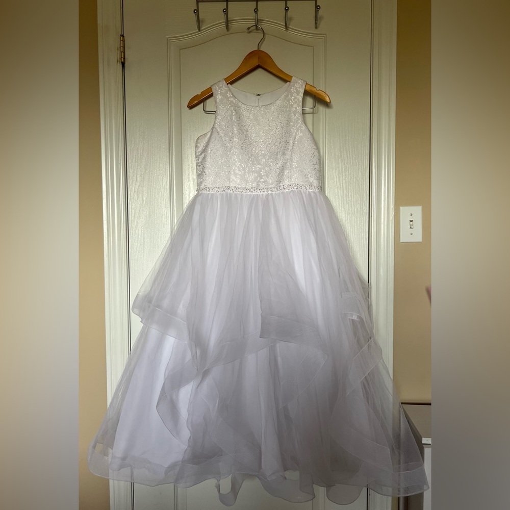 White formal dress (girls)